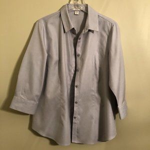 Coldwater Creek Light Gray Blouse
